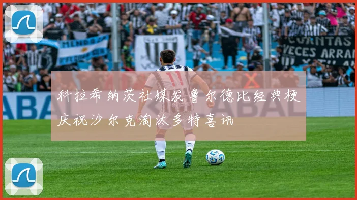 科拉希纳茨社媒发鲁尔德比经典梗庆祝沙尔克淘汰多特喜讯