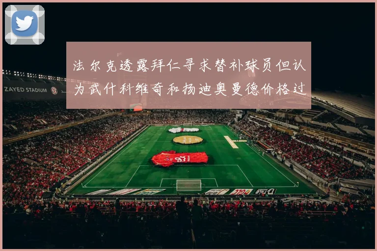 法尔克透露拜仁寻求替补球员但认为武什科维奇和扬迪奥曼德价格过高